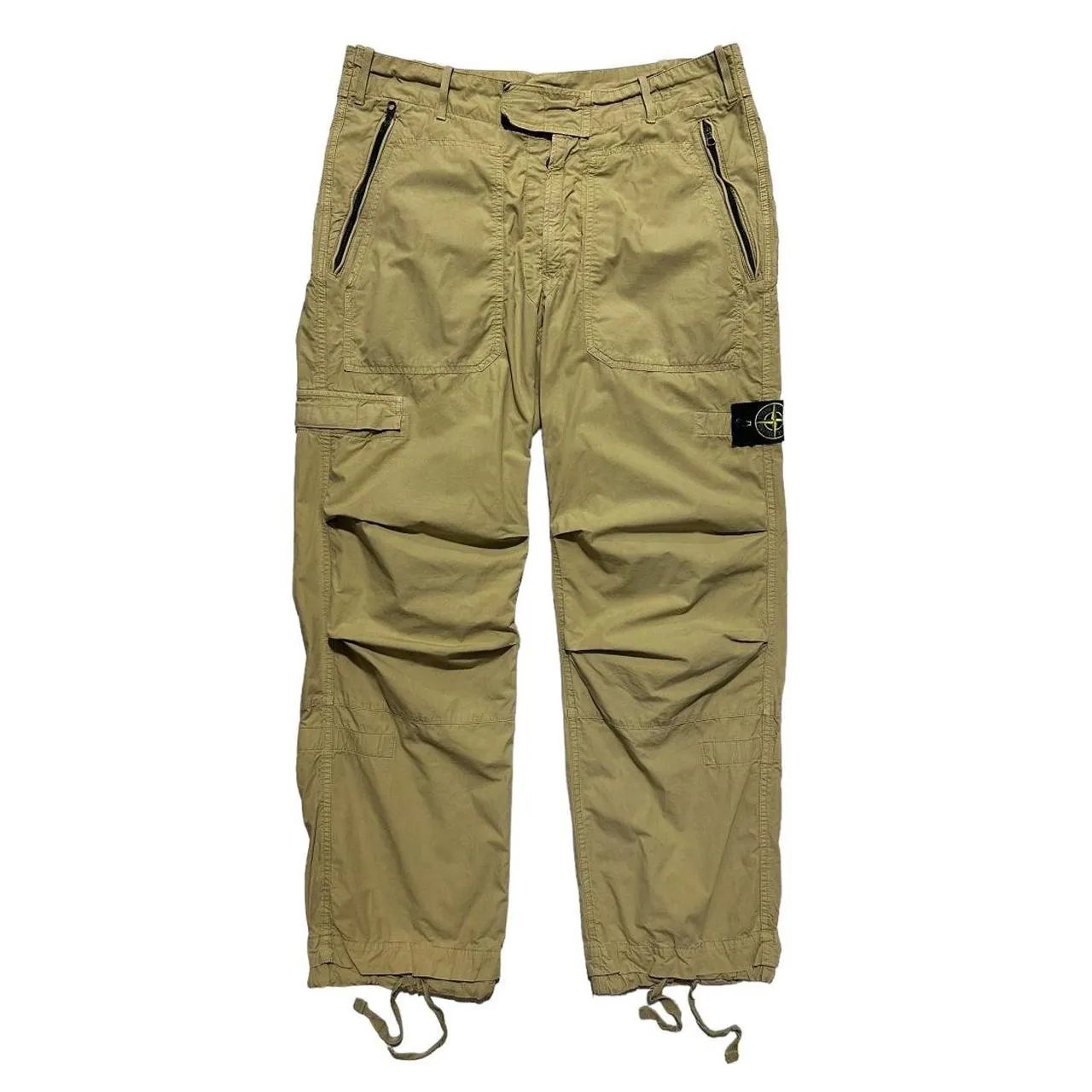 Stone Island Tan Flight Combat Cargos