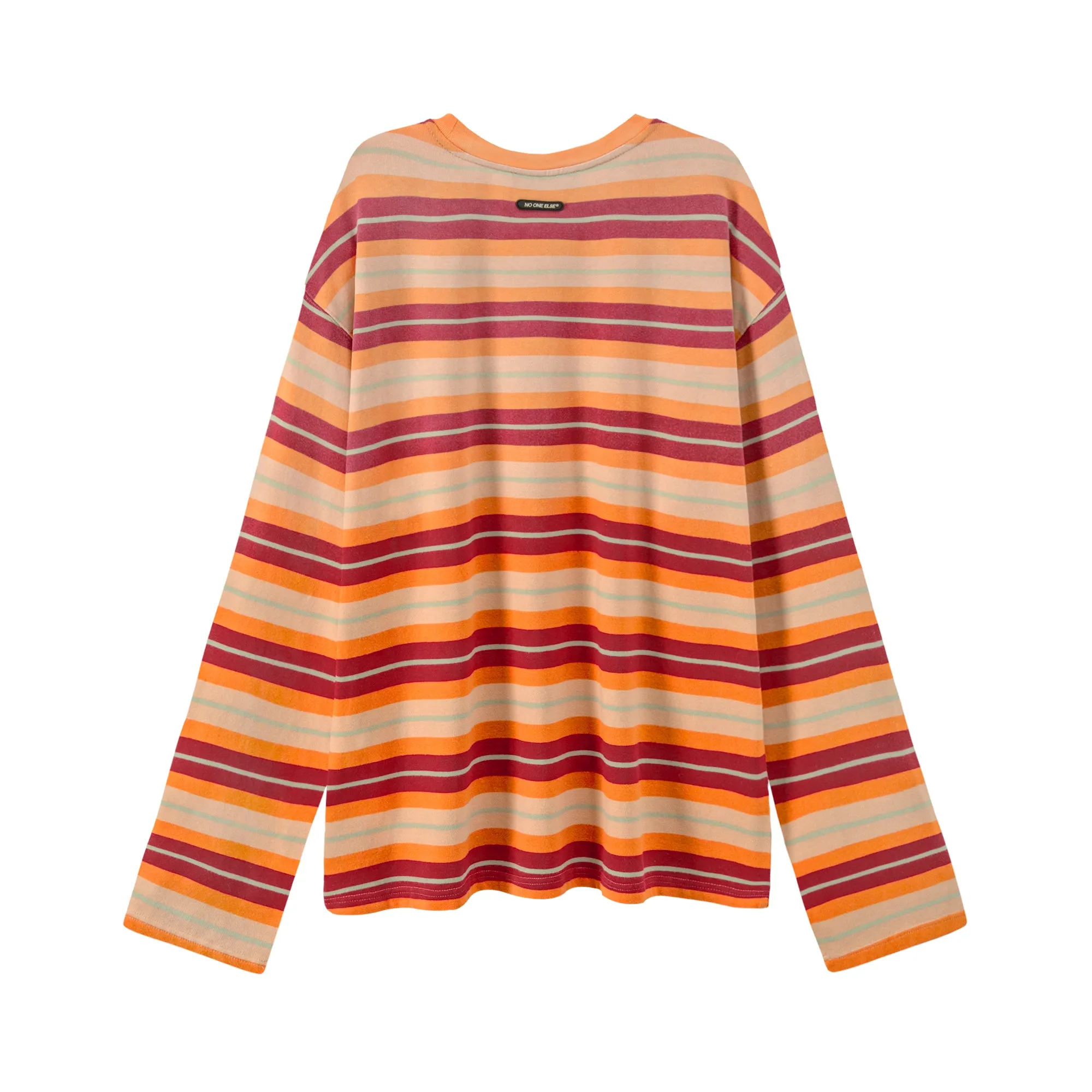 Striped Color Loose Fit T-Shirt