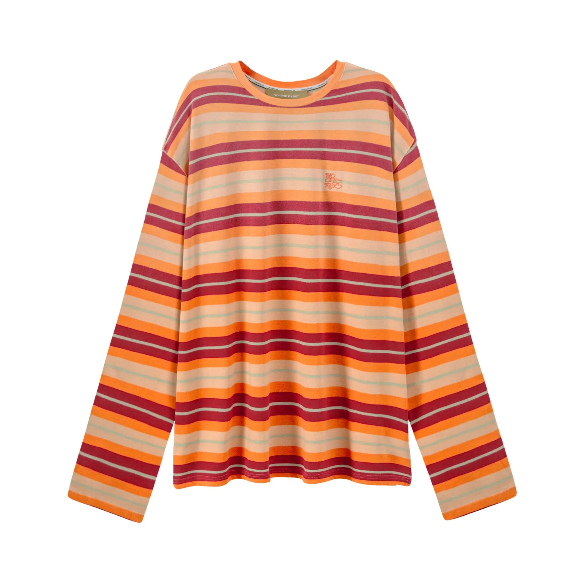 Striped Color Loose Fit T-Shirt