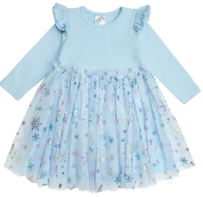 Sweet Wink Snow Princess Iridescent Dress