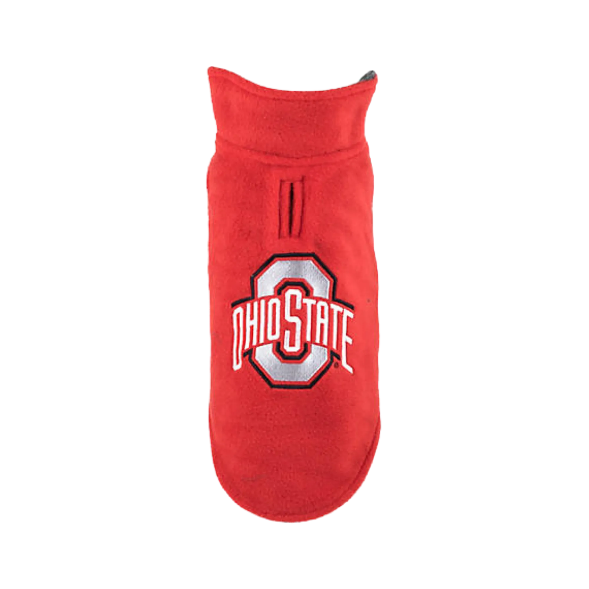 The Worthy Dog Ohio State Fleece Jacket for Dogs