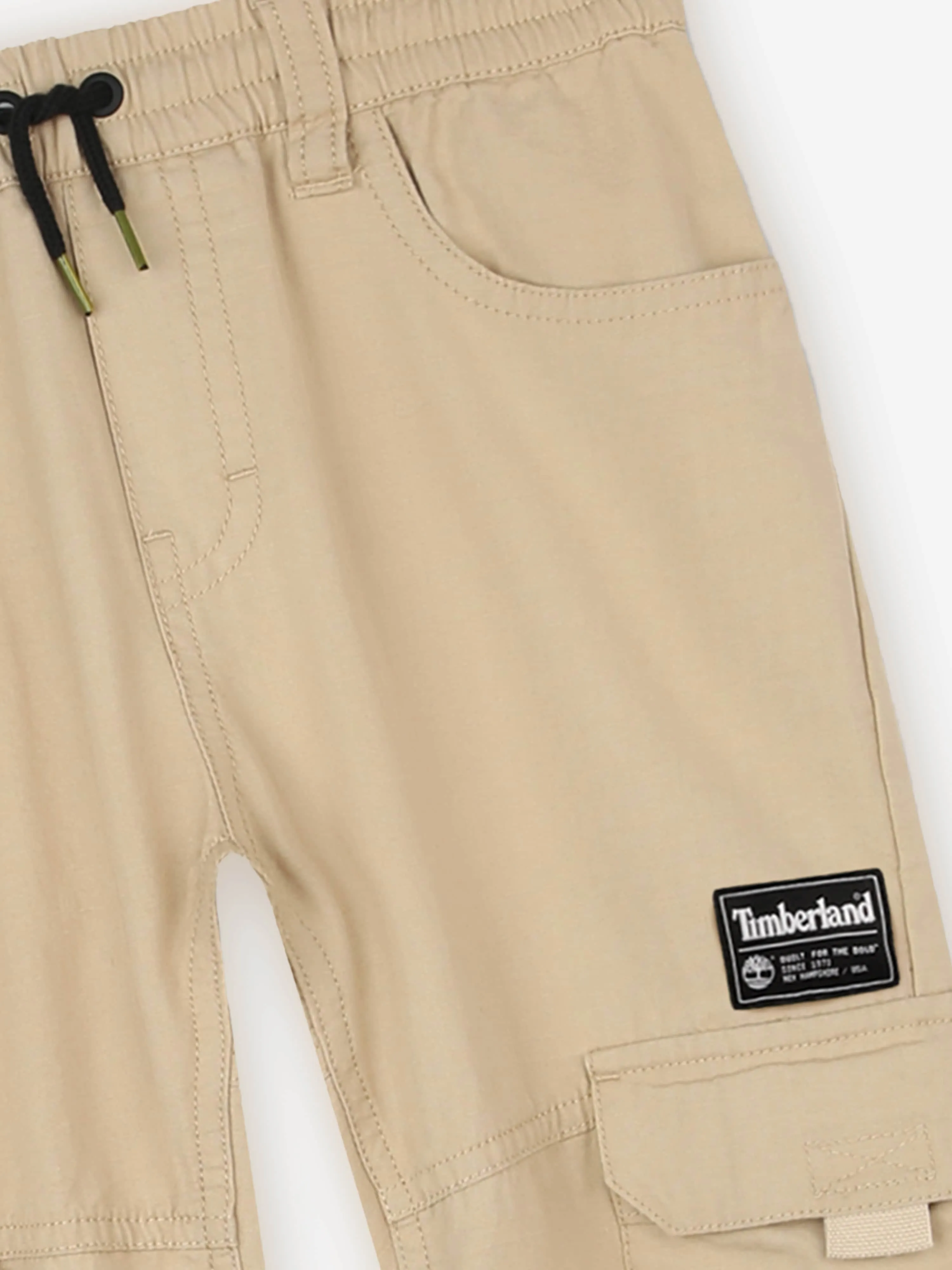 Timberland Boys Cargo Trousers in Beige