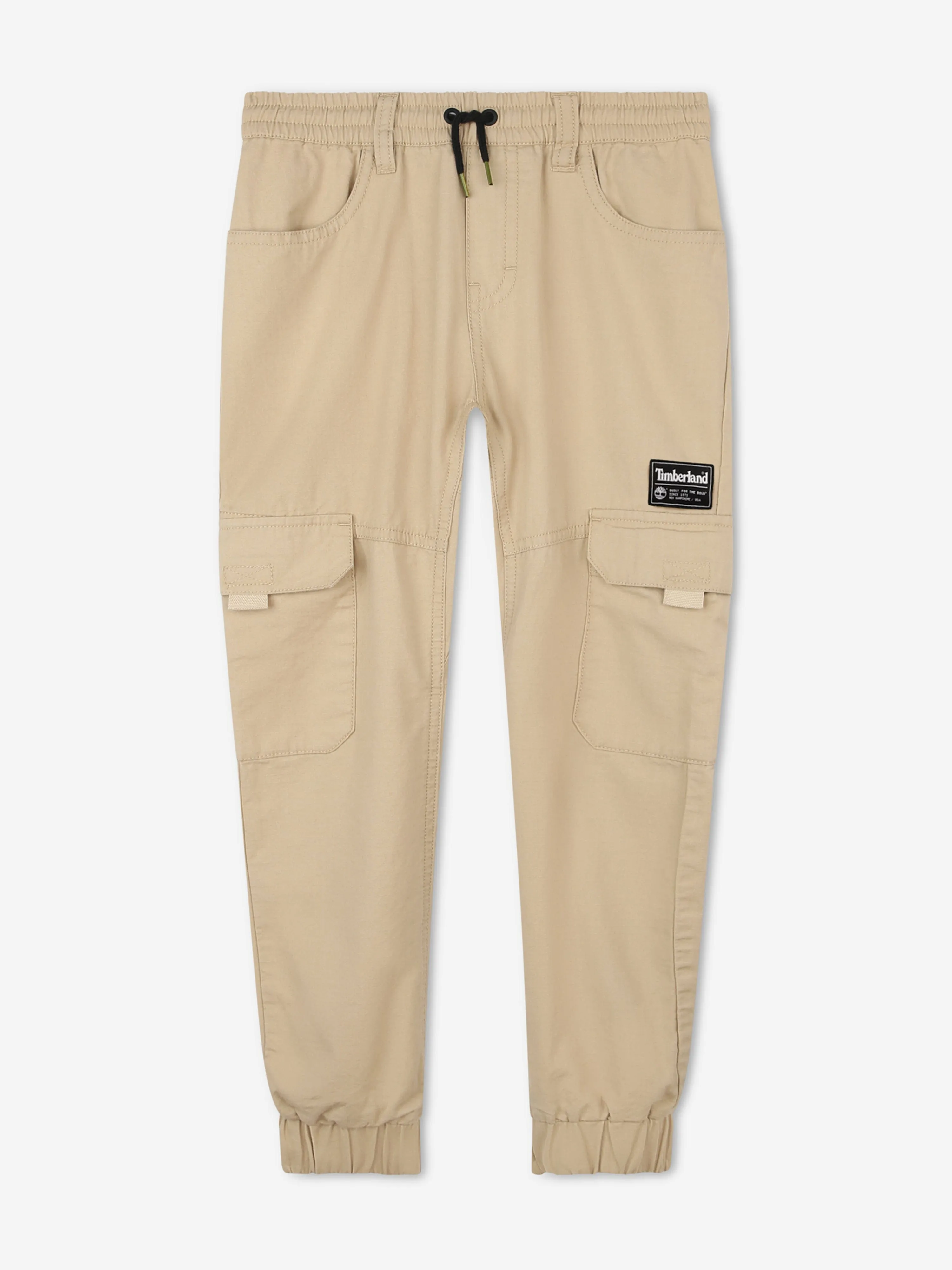 Timberland Boys Cargo Trousers in Beige